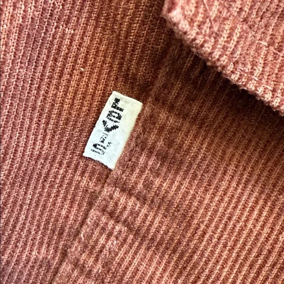 RARE Vintage Levi Brown Corduroy Pants kickflare Big E white tab - Picture 4 of 16